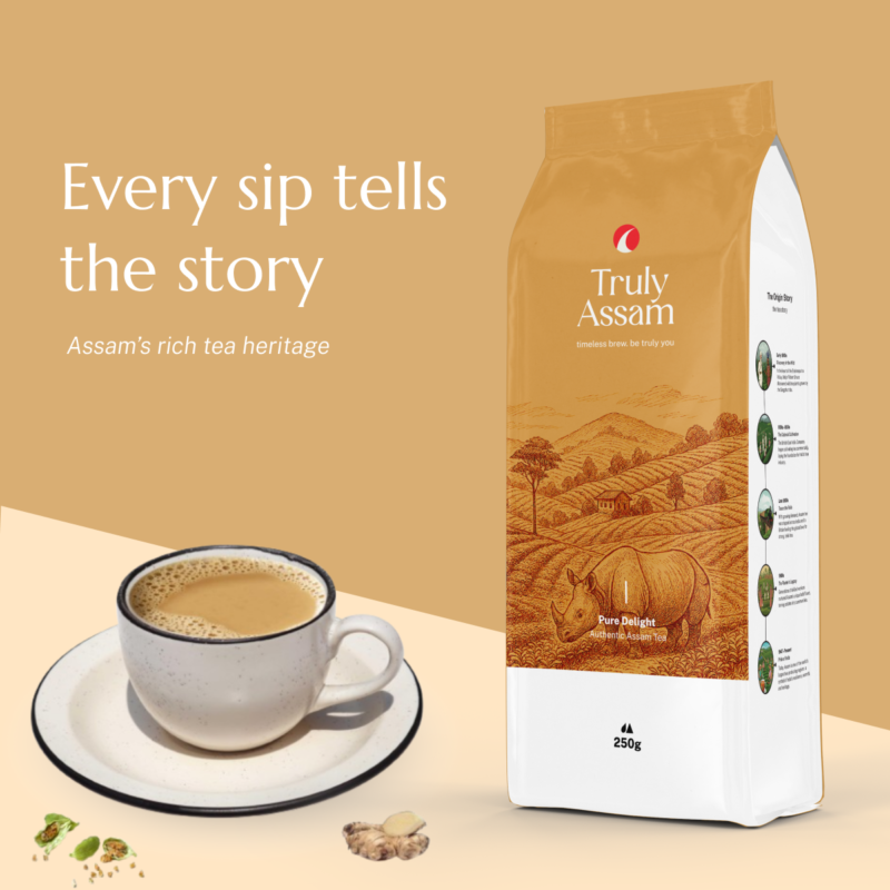 Every sip tells the story truly assam authentic tea